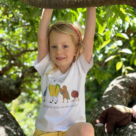 NZ Hiking Friends - Kids Tee