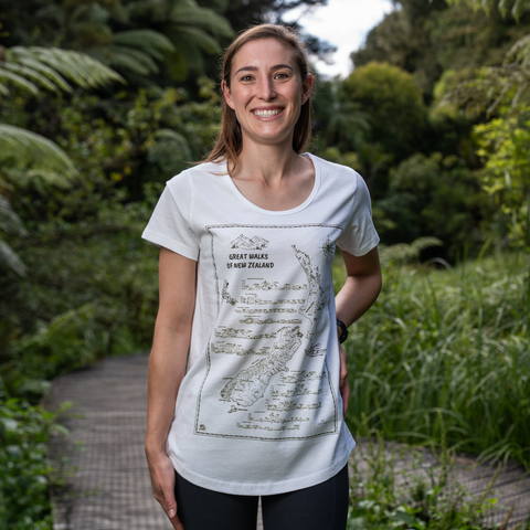 Great Walks of New Zealand - Women's Tee