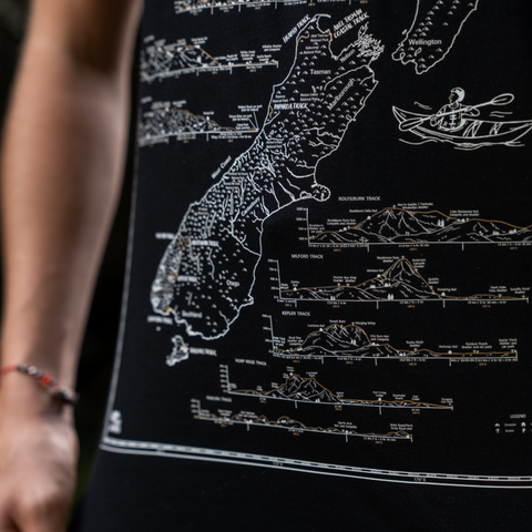 Great Walks of New Zealand - Women's Tee
