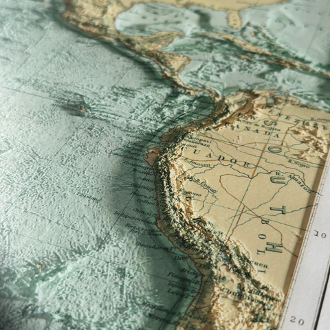 Oceania and Pacific Ocean Map