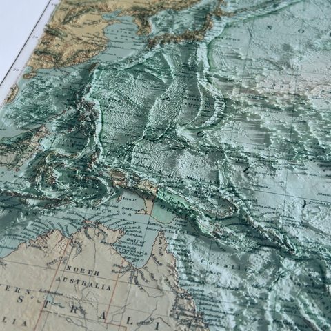 Oceania and Pacific Ocean Map