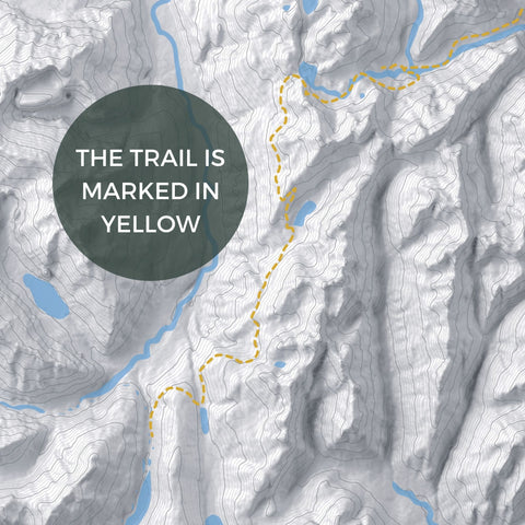 Routeburn Track Poster