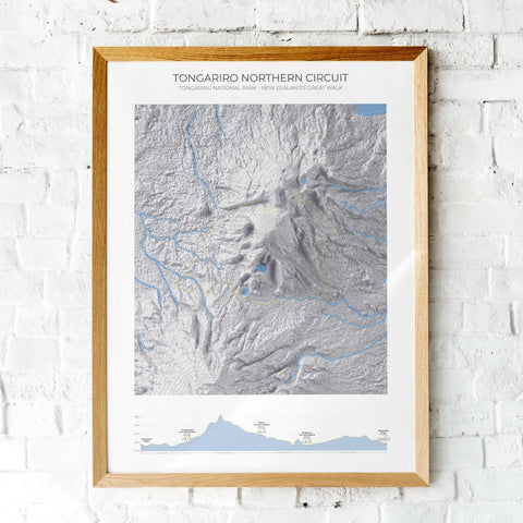 Tongariro Northern Circuit Poster