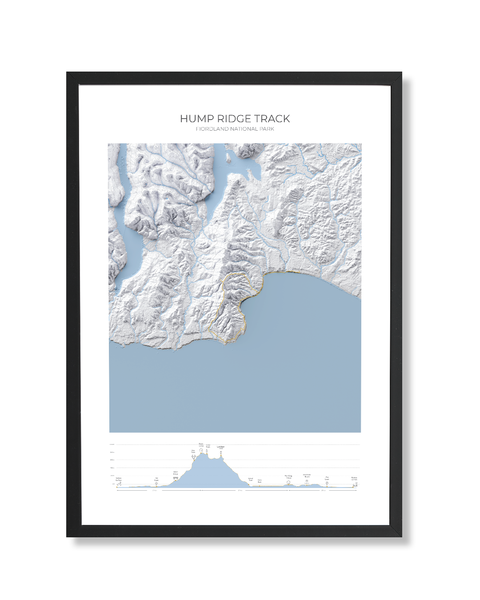 Hump Ridge Track Poster