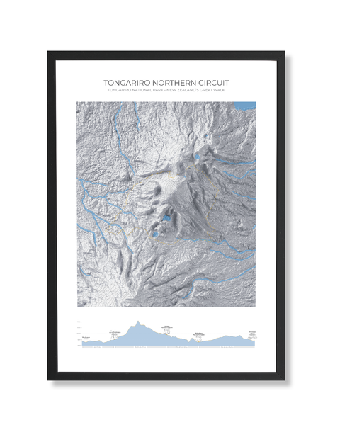 Tongariro Northern Circuit Poster