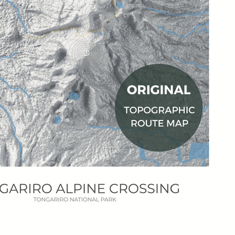 Tongariro Alpine Crossing Poster