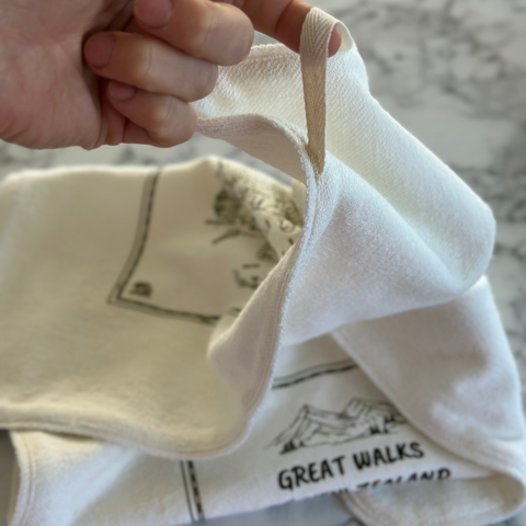 Great Walks of New Zealand – Hemp Dish Towel (Limited Edition)