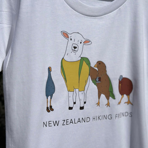NZ Hiking Friends - Kids Tee