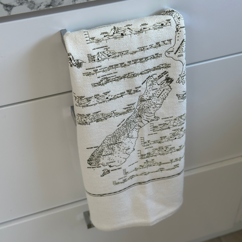 Great Walks of New Zealand – Hemp Dish Towel (Limited Edition)