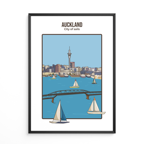 Auckland Print