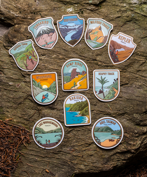 Great Walks Stickers Pack