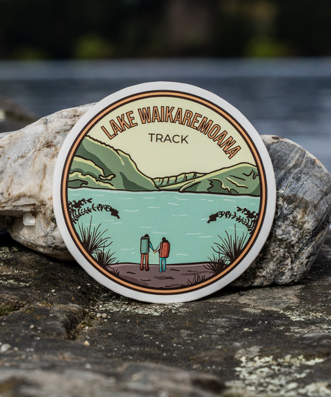 Lake Waikaremoana Track Sticker