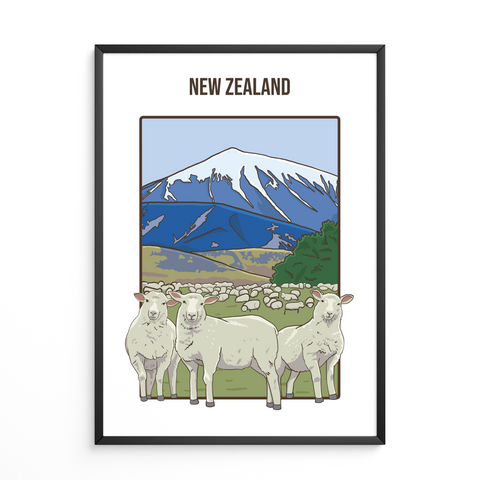 New Zealand Print