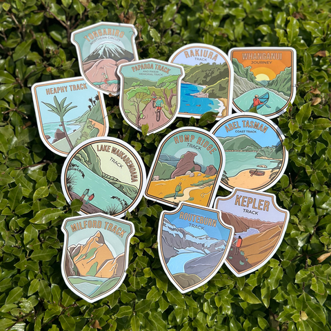 Great Walks Stickers Pack