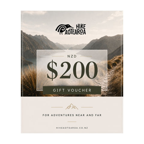 Hike Aotearoa Gift Vouchers