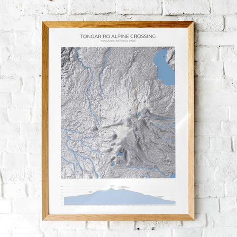 Tongariro Alpine Crossing Poster