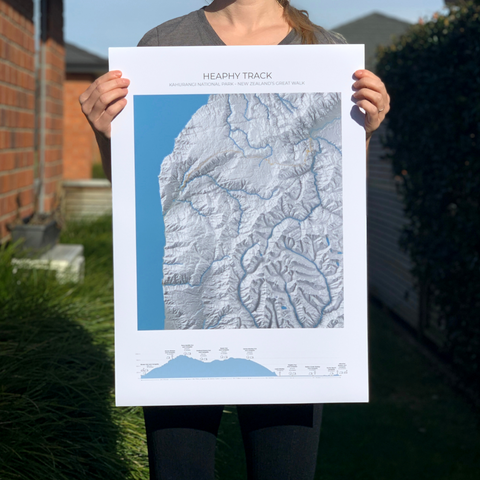 Heaphy Track Poster