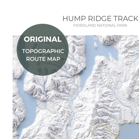 Hump Ridge Track Poster