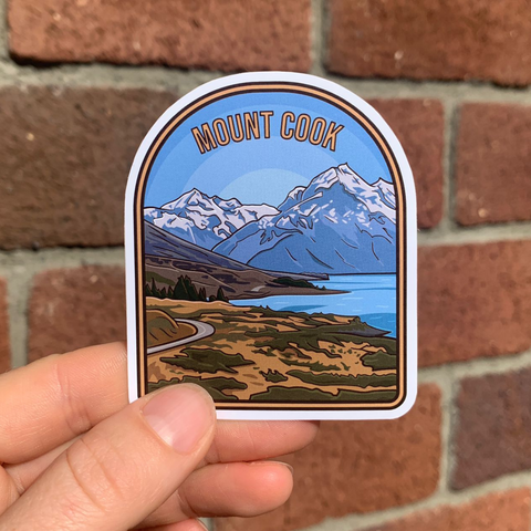 Mount Cook Sticker